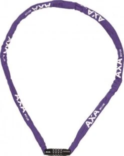 AXA Rigid Kettingslot 120cm -Fietsenwinkel axa rigid kettingslot paars1